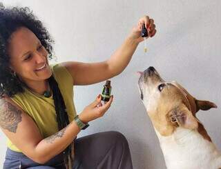 Pamella Karina, veterinária e neurologista integrativa (Foto: Arquivo pessoal)