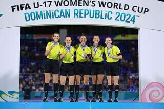 &Aacute;rbitra de MS, Daiane Muniz &eacute; indicada ao quadro da Fifa para 2025 