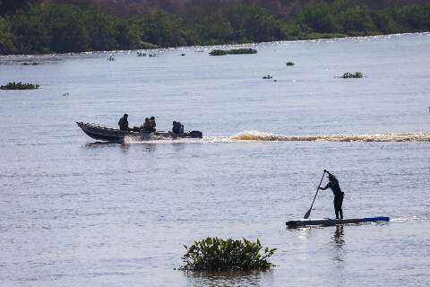 Rio Paraguai sai da cota de estiagem, mas 2 cursos d'água ainda sofrem com seca