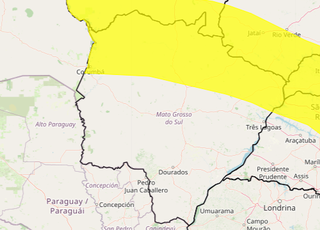 MS tem mais alerta de chuva intensa; confira a lista de munic&iacute;pios