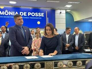 Conhe&ccedil;a os secret&aacute;rios empossados hoje pela prefeita Adriane Lopes