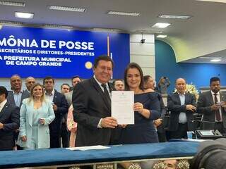 Conhe&ccedil;a os secret&aacute;rios empossados hoje pela prefeita Adriane Lopes