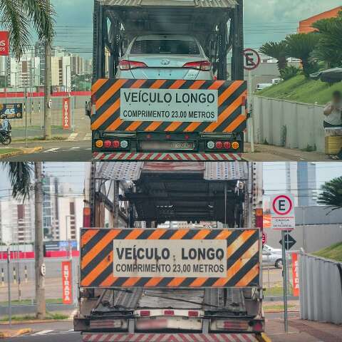 Agetran muda placa para liberar caminh&atilde;o-cegonha e privilegiar concession&aacute;rias