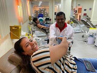 Na adolesc&ecirc;ncia, Sirlene tinha duas metas: doar sangue e abrir um credi&aacute;rio