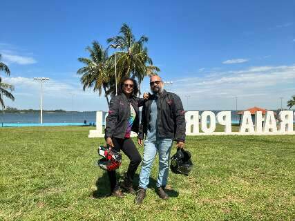 Gosto por aventura leva casal a rodar o Brasil sobre duas rodas