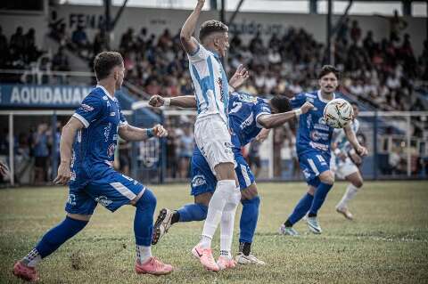 Abertura do estadual de futebol tem empate entre Aquidauanense e Ivinhema 