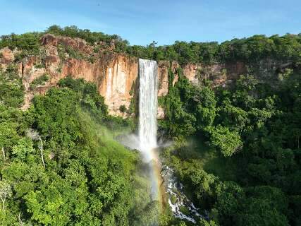 Salva de constru&ccedil;&atilde;o de hidrel&eacute;trica, cachoeira vira reserva em Pedro Gomes