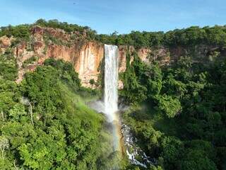 Salva de constru&ccedil;&atilde;o de hidrel&eacute;trica, cachoeira vira reserva em Pedro Gomes