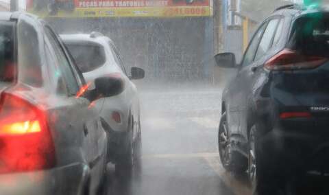 Com chegada de chuva, sensa&ccedil;&atilde;o t&eacute;rmica diminui 14,7&deg;C na Capital