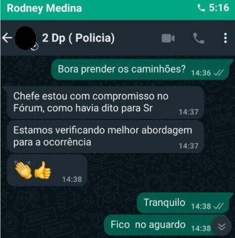 "Policiais tratavam traficantes como chefes e liberaram caminhões sob propina"