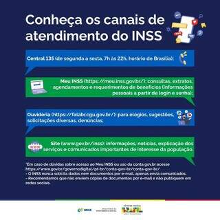 N&atilde;o adianta enviar e-mail, INSS alerta que s&oacute; atende por canais oficiais