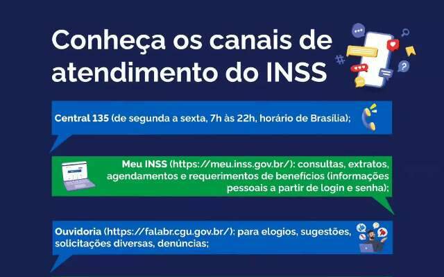 N&atilde;o adianta enviar e-mail, INSS alerta que s&oacute; atende por canais oficiais