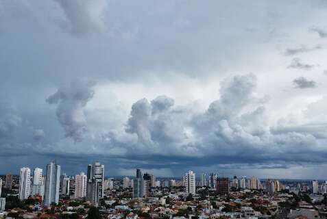 Domingo com alerta de chuvas intensas em todo MS