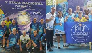 Times de v&ocirc;lei adaptado conquistam medalhas em campeonato nacional