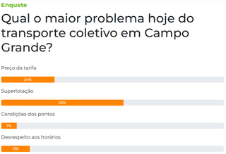 Para 55%, superlota&ccedil;&atilde;o &eacute; maior problema do transporte coletivo