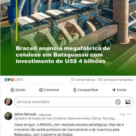 Função de secretário agora é até desmentir fake news