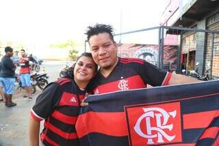 Quinze anos ap&oacute;s t&eacute;rmino, amor pelo Flamengo uniu casal novamente