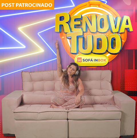 Renove a sala com 70% de desconto na Renova Tudo da Sofá Inbox