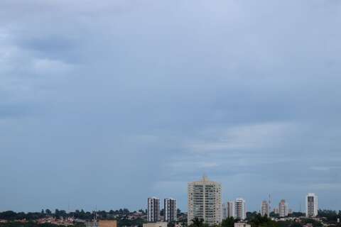 Sob alerta, MS tem previs&atilde;o de chuva e m&aacute;xima de 34&ordm;C