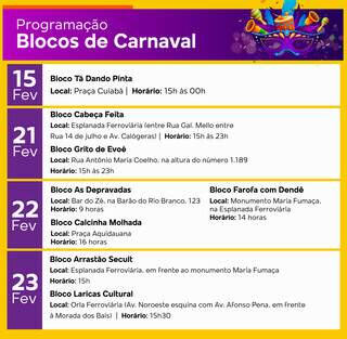 Tem Carnaval em Campo Grande: veja aqui hor&aacute;rios de todos os blocos