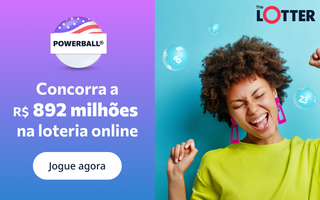 Loteria Powerball dos EUA salta para R$ 892 milh&otilde;es e voc&ecirc; pode ganhar do Brasil