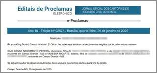 Casal publicou documentos para casar, antes de noivado acabar em feminic&iacute;dio