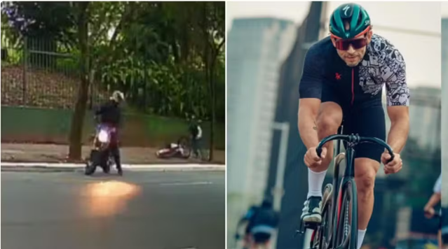 Moto com placa clonada de Dourados foi usada em roubo que matou ciclista em SP 