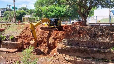 Gabi&atilde;o ser&aacute; reconstru&iacute;do para conter eros&atilde;o no C&oacute;rrego Prosa