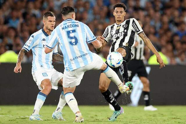 Botafogo sofre na Argentina e perde para o Racing na Recopa Sul-Americana