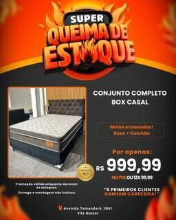 &Uacute;ltima chance! M&oacute;veis a partir de R$ 99,99* na queima de estoque Pantanal M&oacute;veis