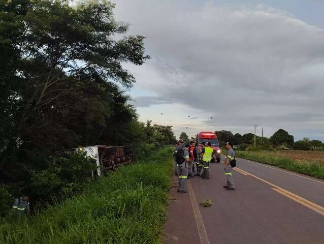 Empresa lamenta acidente e diz estar prestando apoio a funcion&aacute;rios feridos