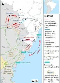 G&aacute;s natural do 2&ordm; maior dep&oacute;sito de g&aacute;s de xisto do mundo pode chegar a MS