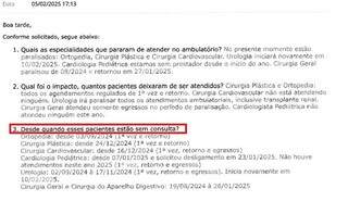 As transferências estão atualizadas, mas a Santa Casa suspende os transplantes de rim