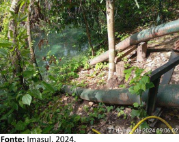 MP investiga capta&ccedil;&atilde;o ilegal de &aacute;gua do Rio Formoso em ponto tur&iacute;stico de Bonito