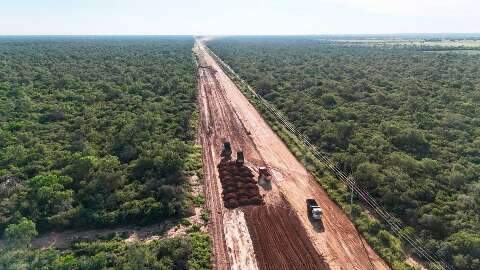 Antigo lama&ccedil;al, Picada 500 come&ccedil;a a ganhar &ldquo;cara de estrada&rdquo; com pavimenta&ccedil;&atilde;o