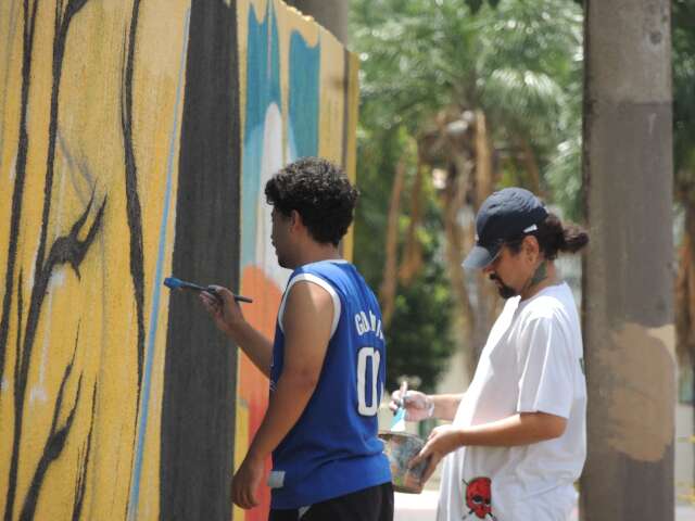 Campão Graffiti leva arte e cor para bairros de Campo Grande