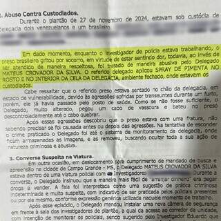 &quot;Treta&quot; entre delegado e policiais tem acusa&ccedil;&atilde;o de orgia e tortura de presos 