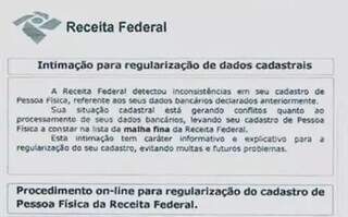 Golpistas usam falsas intima&ccedil;&otilde;es para enganar contribuintes do Imposto de Renda