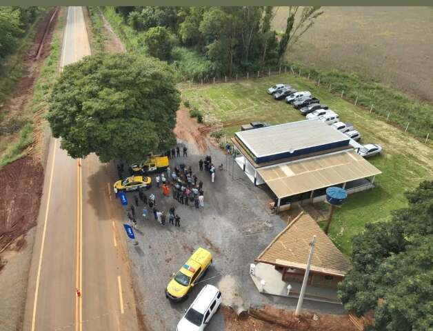 Pol&iacute;cia Rodovi&aacute;ria Estadual inaugura primeira base na Rodovia do Ecoturismo