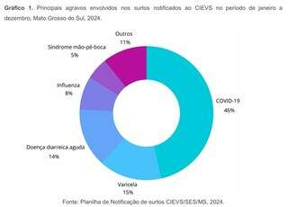 Hospitais e escolas concentram casos de surtos de doen&ccedil;as no Estado