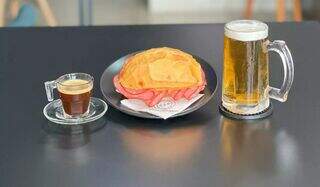 Bistrô serve café, sanduba e cerveja pela manhã, sem qualquer cerimônia