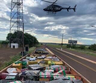 Catarinense &eacute; preso com 8 toneladas de maconha escondidas em carga de milho