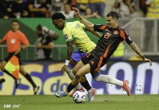 Com gols de Raphinha e Vini Jr, Brasil supera Colômbia nas Eliminatórias