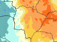 Primeira massa de ar frio do ano trará mínimas abaixo de 17°C em MS