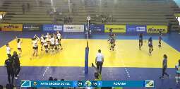 Seleção de MS garante vaga na semifinal do Brasileiro Sub-18 de vôlei feminino
