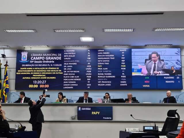 Projeto que obrigava c&acirc;meras em escolas &eacute; arquivado por v&iacute;cio de iniciativa