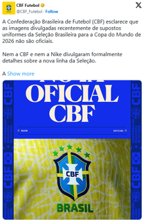 Enquete: 82% preferem a Sele&ccedil;&atilde;o Brasileira com a camisa amarela