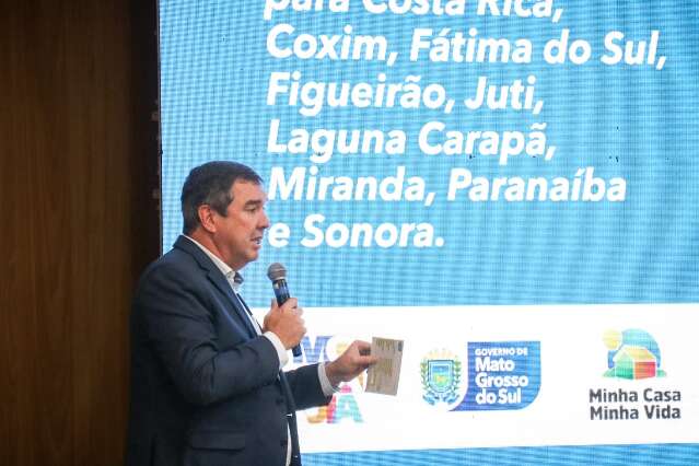 Quase 500 famílias de 9 cidades serão beneficiadas com moradias populares em MS