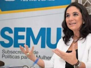 Carla Stephanini vai representar o Estado na Casa da Mulher Brasileira Carla Stephanini vai representar o Estado na Casa da Mulher Brasileira