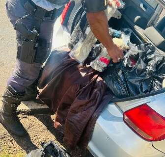 Carga milion&aacute;ria de cabelo humano vinda do Paraguai &eacute; apreendida em SP